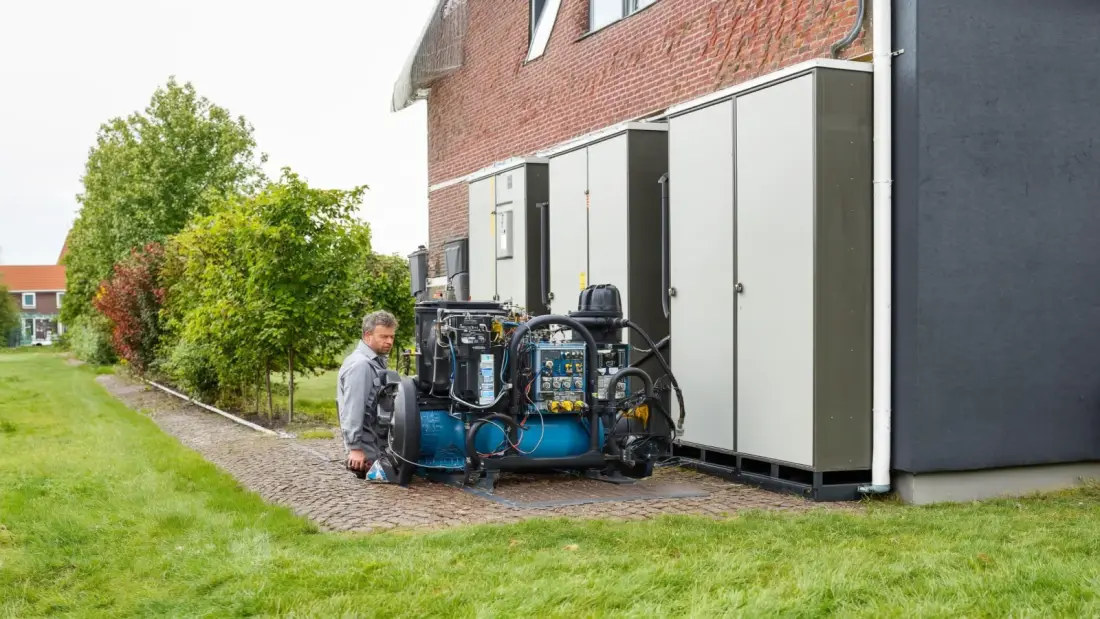 Aggregaat aansluiten op thuisbatterij: hybride